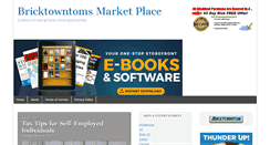 Desktop Screenshot of bricktowntom.com